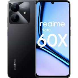 Смартфон Realme Note 60X, 3/64 ГБ, Black, черный